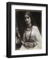 The Princess-Julia Margaret Cameron-Framed Photographic Print