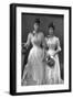 The Princesses Victoria (1868-193) and Maud (1869-193) of Wales, 1890-W&d Downey-Framed Photographic Print
