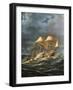 The Princie Umberto Steamship with Screw Propeller, Launched August 22, 1862, Italy, 19th Century-null-Framed Giclee Print