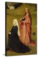 The Principal Agnes Bosshuyse and St Agnes-Hieronymus Bosch-Stretched Canvas