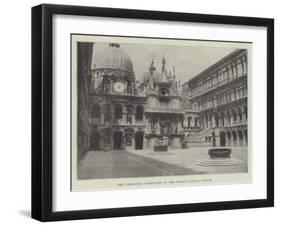 The Principal Courtyard in the Doge's Palace, Venice-null-Framed Giclee Print
