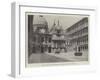 The Principal Courtyard in the Doge's Palace, Venice-null-Framed Giclee Print