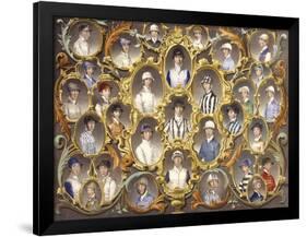 The Principal Jockeys of the South of England-Anson A. Martin-Framed Premium Giclee Print