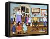 The Principal’s Office-Sheila Lee-Framed Stretched Canvas