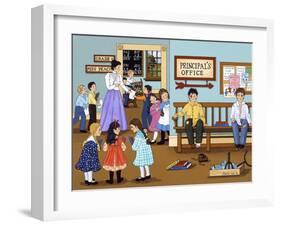 The Principal’s Office-Sheila Lee-Framed Giclee Print