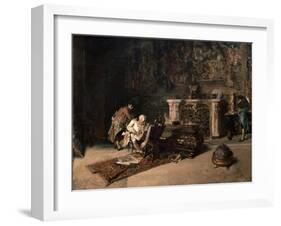 The Print Collector, 1866-Maria Fortuny-Framed Giclee Print