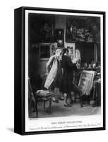 The Print Collector, 1908-1909-A Alexander-Framed Stretched Canvas