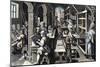 The printing of books (Printing office)-French School-Mounted Giclee Print