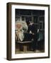 The Prints Collector-Honoré Daumier-Framed Giclee Print