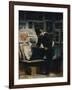 The Prints Collector-Honoré Daumier-Framed Giclee Print