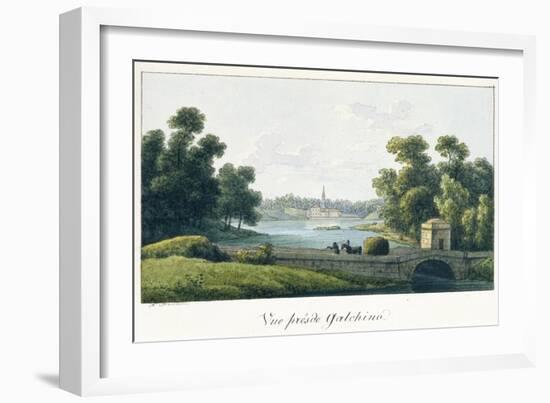 The Priory Palace in Gatchina, before 1817-Andrei Yefimovich Martynov-Framed Giclee Print