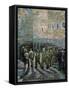 The Prison Courtyard, 1890-Vincent van Gogh-Framed Stretched Canvas