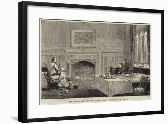 The Prison in the Clock-Tower of the Palace of Westminster-null-Framed Giclee Print