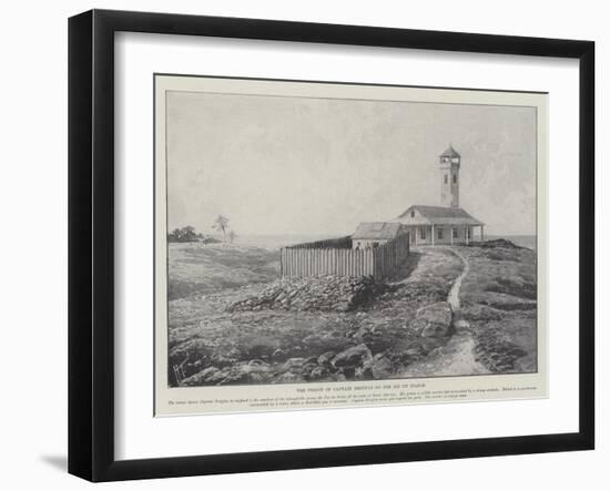 The Prison of Captain Dreyfus on the Ile Du Diable-null-Framed Giclee Print