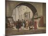 The Prison of Copenhagen, 1831-Martinus Rorbye-Mounted Giclee Print