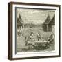 The Prison of Emin Pasha and Mr Jephson at Duffili-null-Framed Giclee Print