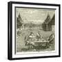 The Prison of Emin Pasha and Mr Jephson at Duffili-null-Framed Giclee Print