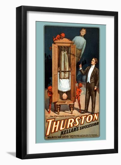 The Prisoner of Canton: Thurston Kellar's Successor-null-Framed Art Print