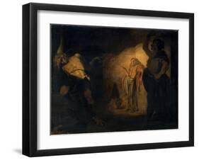 The Prisoner of Chillon, 1843-Ford Madox Brown-Framed Giclee Print