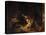 The Prisoner of Chillon-Eugene Delacroix-Stretched Canvas