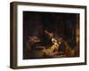 The Prisoner of Chillon-Eugene Delacroix-Framed Giclee Print