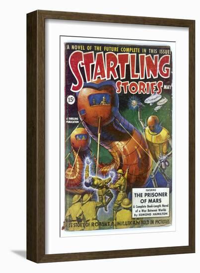 The Prisoner of Mars-Howard V. Brown-Framed Art Print