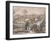 The Prisoner of War Camp at Andersonville-null-Framed Giclee Print