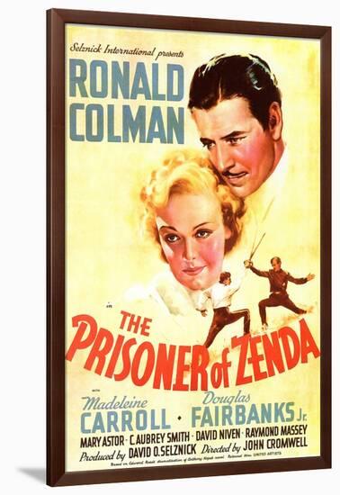 The Prisoner of Zenda, 1937-null-Framed Art Print