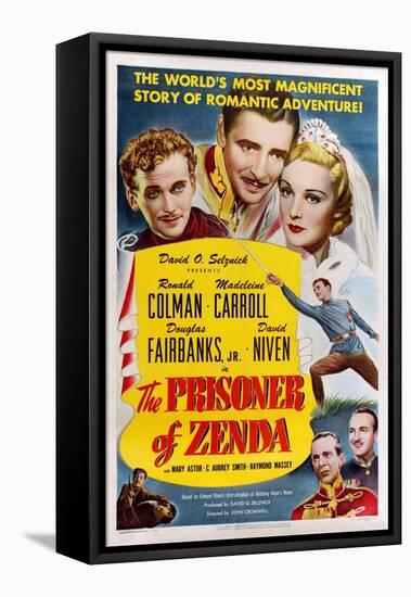 The Prisoner of Zenda, 1937-null-Framed Stretched Canvas