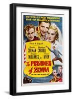 The Prisoner of Zenda, 1937-null-Framed Premium Giclee Print