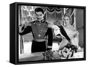 The Prisoner Of Zenda, Ronald Colman, Madeleine Carroll, 1937-null-Framed Stretched Canvas