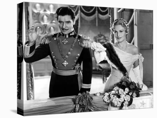 The Prisoner Of Zenda, Ronald Colman, Madeleine Carroll, 1937-null-Stretched Canvas
