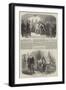 The Prisoners at Vincennes-null-Framed Giclee Print