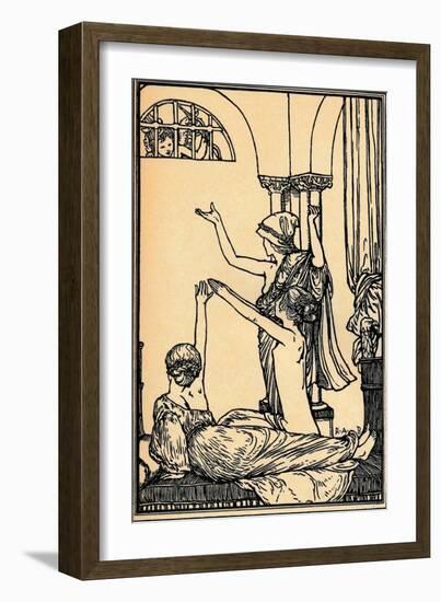 'The Prisoners', c1900-Robert Anning Bell-Framed Giclee Print