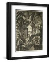 The Prisons-Giovanni Battista Piranesi-Framed Giclee Print