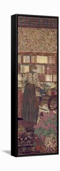 The Privacy. Decoration for the Library of Dr. Vaquez-Édouard Vuillard-Framed Stretched Canvas