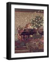 The Privacy. Decoration for the Library of Dr. Vaquez-Édouard Vuillard-Framed Giclee Print