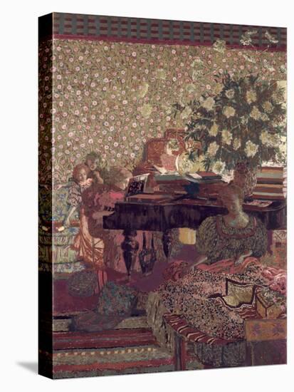 The Privacy. Decoration for the Library of Dr. Vaquez-Édouard Vuillard-Stretched Canvas
