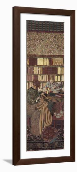 The Privacy. Decoration for the Library of Dr. Vaquez-Édouard Vuillard-Framed Premium Giclee Print