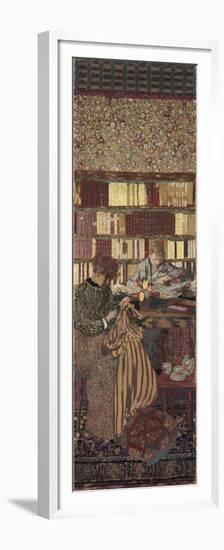 The Privacy. Decoration for the Library of Dr. Vaquez-Édouard Vuillard-Framed Premium Giclee Print