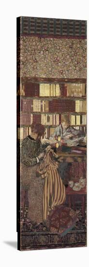 The Privacy. Decoration for the Library of Dr. Vaquez-Édouard Vuillard-Stretched Canvas