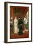 The Private Conversation, 1904-Jean Béraud-Framed Giclee Print