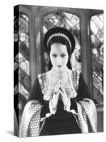 The Private Life of Henry Viii, Merle Oberon as Anne Boleyn, 1933-null-Stretched Canvas