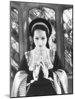 The Private Life of Henry Viii, Merle Oberon as Anne Boleyn, 1933-null-Mounted Photo