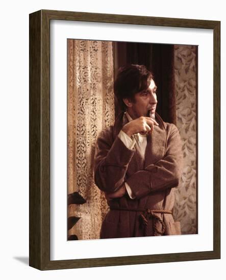 The Private Life Of Sherlock Holmes, Robert Stephens, 1970-null-Framed Photo