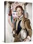 THE PRIVATE LIVES OF ELIZABETH AND ESSEX, Errol Flynn as the Earl of Essex, 1939-null-Stretched Canvas