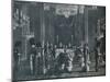 The private lying in state of King Edward VII, 1910 (1911)-WS Stuart-Mounted Photographic Print