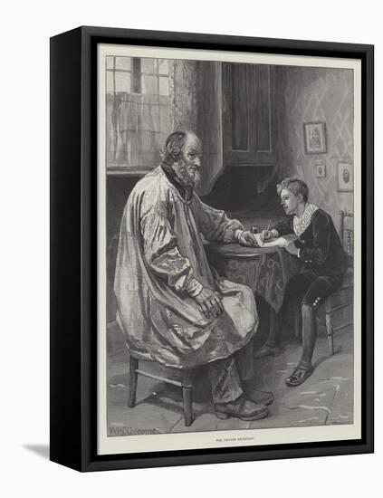The Private Secretary-William Henry Charles Groome-Framed Stretched Canvas
