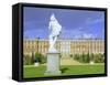 The Privy Garden, Hampton Court Palace, Hampton Court, Surrey, England, UK-John Miller-Framed Stretched Canvas