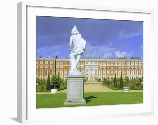 The Privy Garden, Hampton Court Palace, Hampton Court, Surrey, England, UK-John Miller-Framed Photographic Print